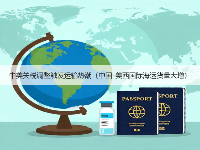 中美关税调整触发运输热潮（中国-美西国际海运货量大增）(图1)