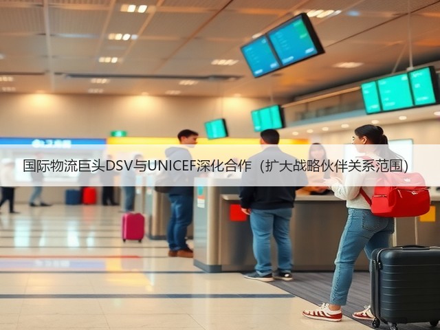 国际物流巨头DSV与UNICEF深化合作（扩大战略伙伴关系范围）(图1)