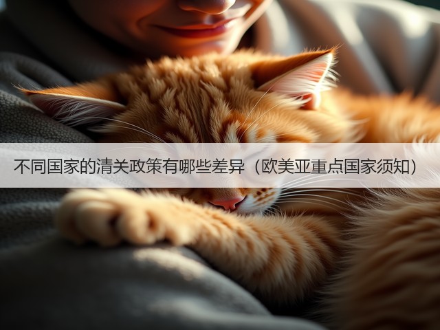不同国家的清关政策有哪些差异（欧美亚重点国家须知）(图1)