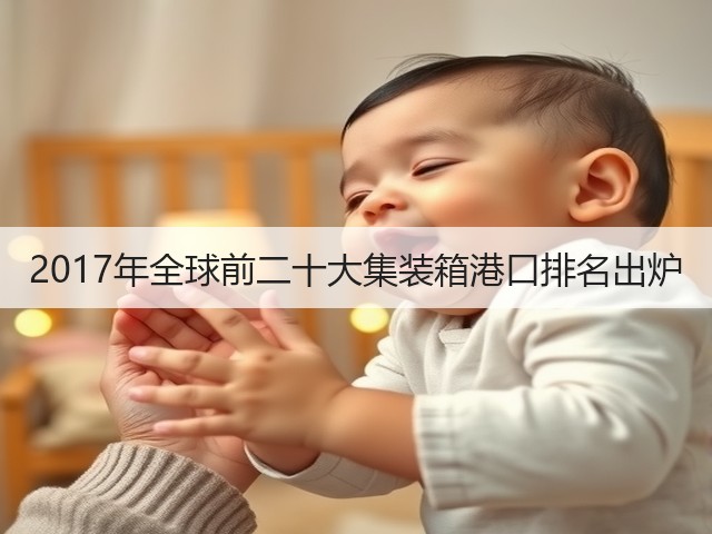 2017年全球前二十大集装箱港口排名出炉(图2) 2017年全球前二十大集装箱港口排名出炉(图2)