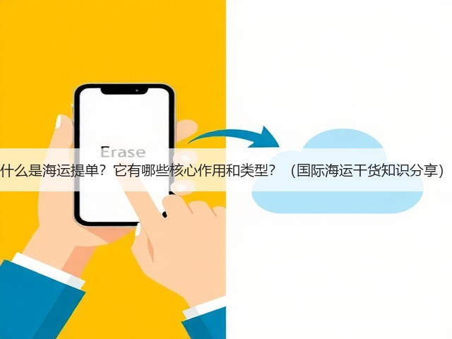什么是海运提单？它有哪些核心作用和类型？（国际海运干货知识分享）(图3)