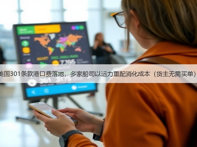 美国301条款港口费落地，多家船司以运力重配消化成本（货主无需买单）(图2)