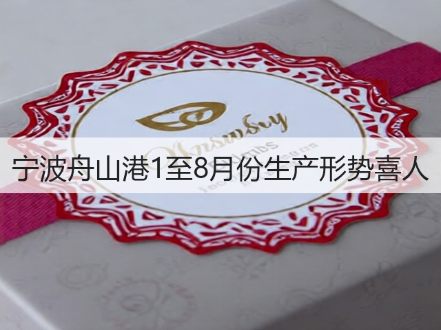 宁波舟山港1至8月份生产形势喜人(图1)