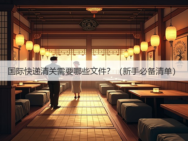 国际快递清关需要哪些文件?(新手必备清单)(图3) 国际快递清关需要哪些文件?(新手必备清单)(图3)
