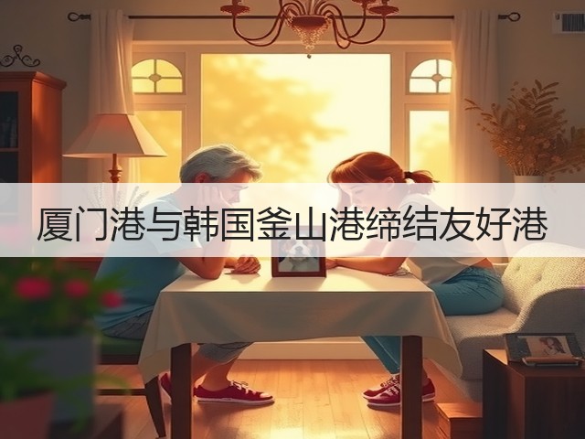 厦门港与韩国釜山港缔结友好港(图2)