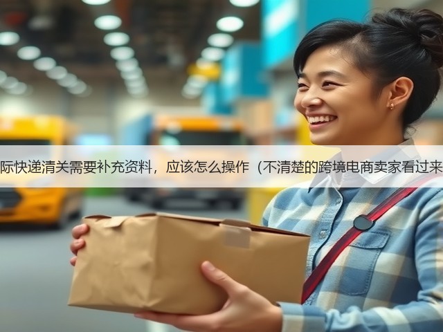 国际快递清关需要补充资料,应该怎么操作(不清楚的跨境电商卖家看过来)(图1) 国际快递清关需要补充资料,应该怎么操作(不清楚的跨境电商卖家看过来)(图1)