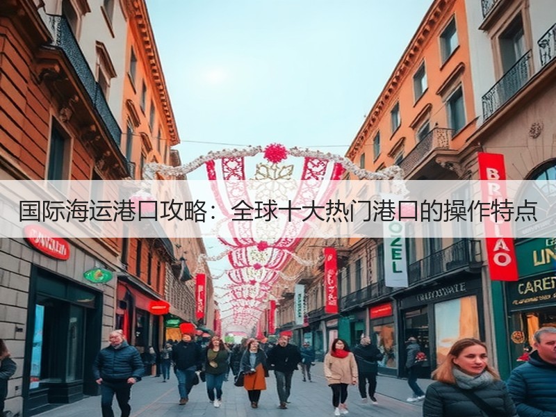 国际海运港口攻略：全球十大热门港口的操作特点