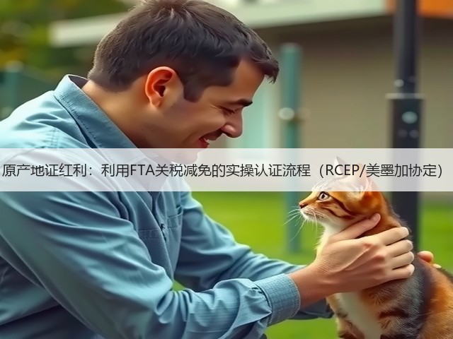 原产地证红利:利用FTA关税减免的实操认证流程(RCEP/美墨加协定)(图3) 原产地证红利:利用FTA关税减免的实操认证流程(RCEP/美墨加协定)(图3)