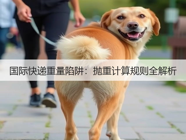 国际快递重量陷阱：抛重计算规则全解析(图3)