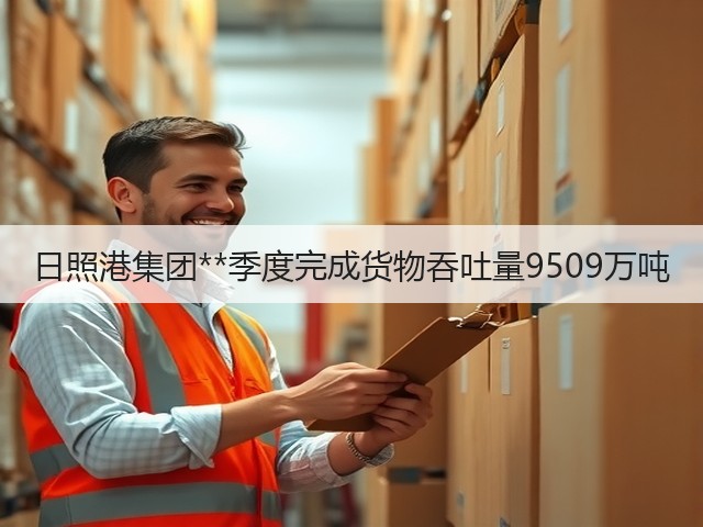 日照港集团**季度完成货物吞吐量9509万吨(图2)