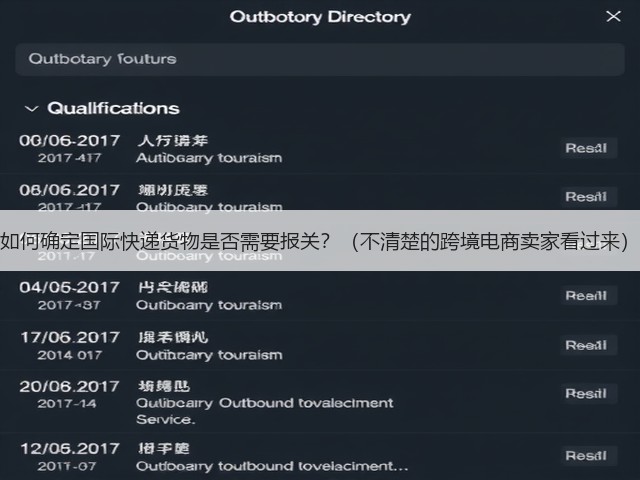 如何确定国际快递货物是否需要报关?(不清楚的跨境电商卖家看过来)(图1) 如何确定国际快递货物是否需要报关?(不清楚的跨境电商卖家看过来)(图1)