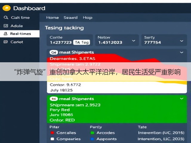 “炸弹气旋”重创加拿大太平洋沿岸，居民生活受严重影响(图1)