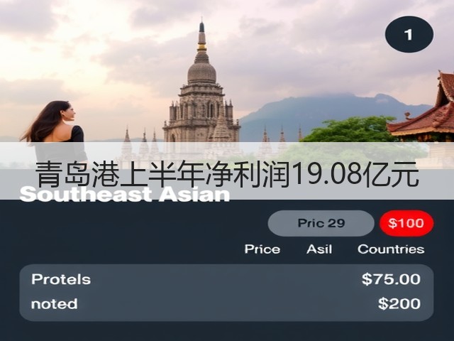 青岛港上半年净利润19.08亿元(图3)