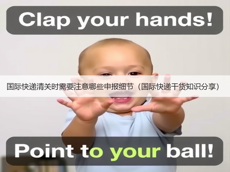 国际快递清关时需要注意哪些申报细节（国际快递干货知识分享）
