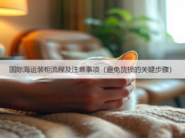 国际海运装柜流程及注意事项(避免货损的关键步骤)(图3) 国际海运装柜流程及注意事项(避免货损的关键步骤)(图3)