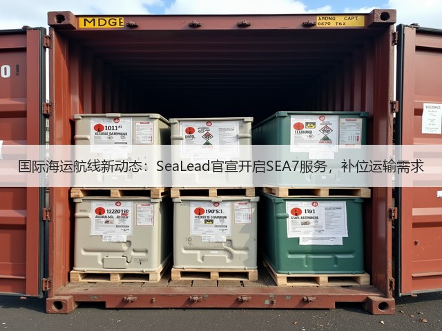 国际海运航线新动态：SeaLead官宣开启SEA7服务，补位运输需求(图2)