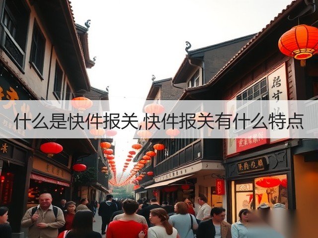 什么是快件报关,快件报关有什么特点(图3)