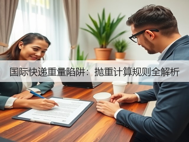 国际快递重量陷阱：抛重计算规则全解析(图1)