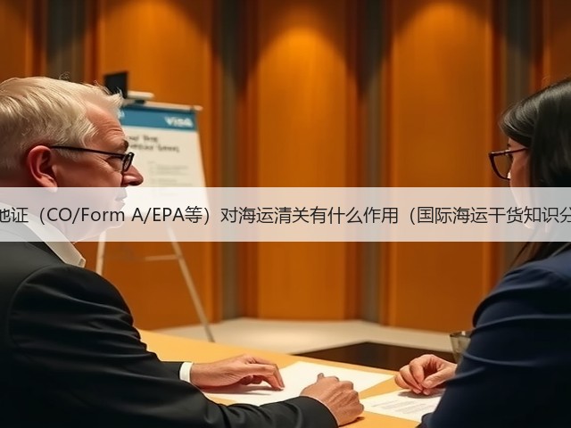 原产地证(CO/Form A/EPA等)对海运清关有什么作用(国际海运干货知识分享)(图3) 原产地证(CO/Form A/EPA等)对海运清关有什么作用(国际海运干货知识分享)(图3)