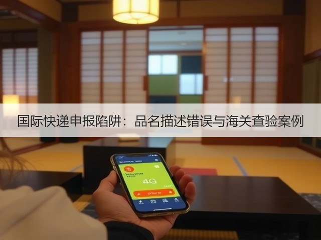 国际快递申报陷阱:品名描述错误与海关查验案例(图1) 国际快递申报陷阱:品名描述错误与海关查验案例(图1)