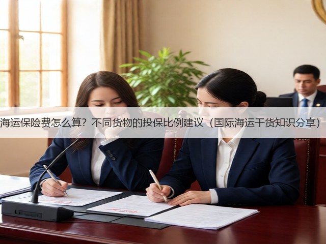 海运保险费怎么算？不同货物的投保比例建议（国际海运干货知识分享）(图1)