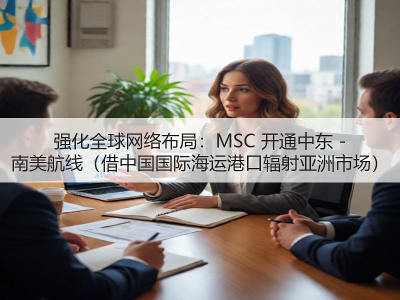强化全球网络布局:MSC 开通中东 - 南美航线(借中国国际海运港口辐射亚洲市场) 强化全球网络布局:MSC 开通中东 - 南美航线(借中国国际海运港口辐射亚洲市场)