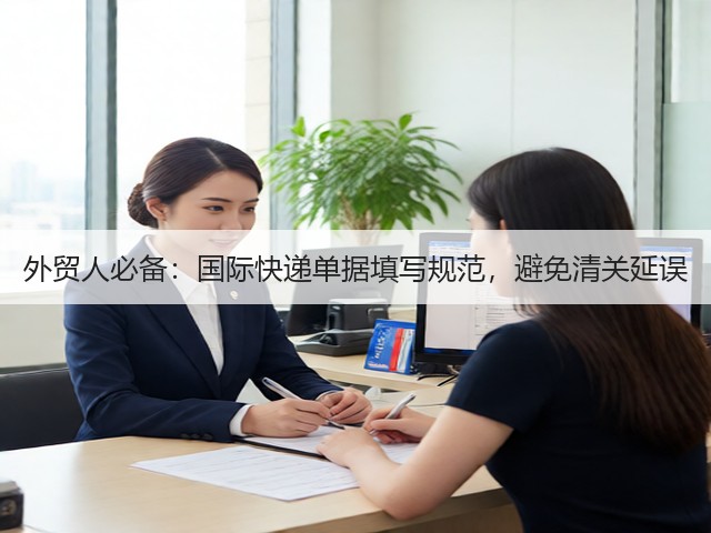 外贸人必备：国际快递单据填写规范，避免清关延误(图3)