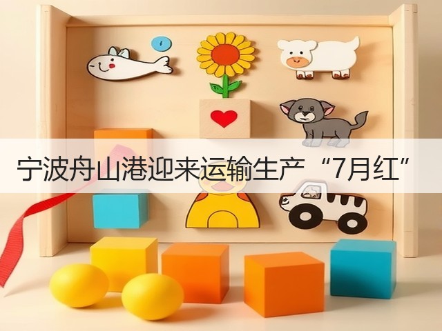 宁波舟山港迎来运输生产“7月红”(图3)
