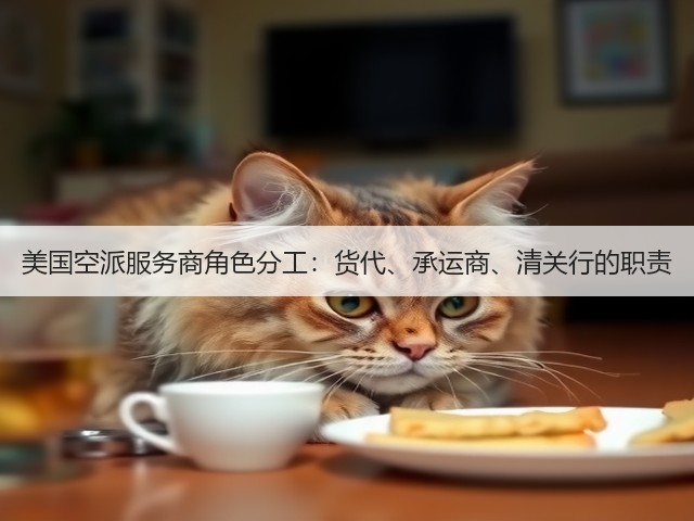 美国空派服务商角色分工：货代、承运商、清关行的职责(图3)