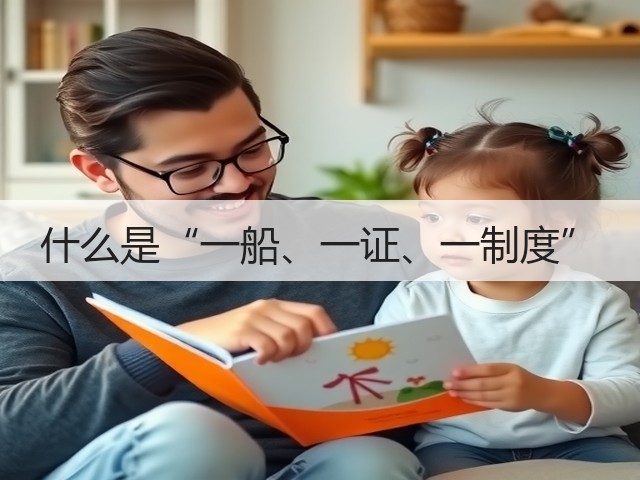 什么是“一船、一证、一制度”(图1) 什么是“一船、一证、一制度”(图1)