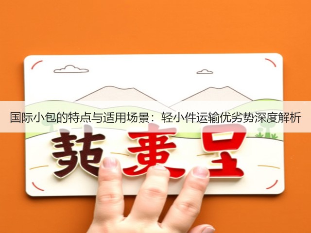 国际小包的特点与适用场景：轻小件运输优劣势深度解析(图1)