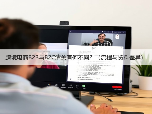 跨境电商B2B与B2C清关有何不同？（流程与资料差异）(图3)