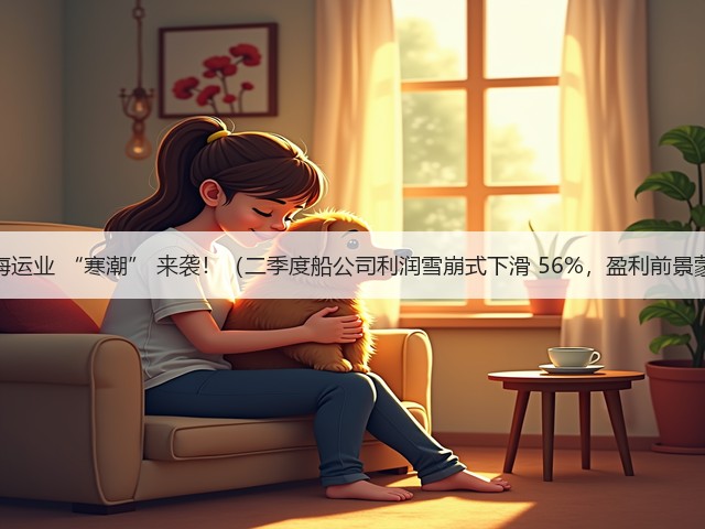 国际海运业 “寒潮” 来袭！（二季度船公司利润雪崩式下滑 56%，盈利前景蒙尘）(图3)