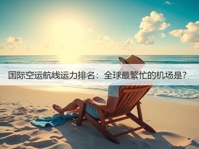 国际空运航线运力排名:全球最繁忙的机场是?(图3) 国际空运航线运力排名:全球最繁忙的机场是?(图3)