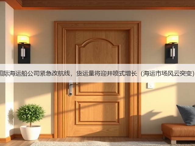 国际海运船公司紧急改航线,货运量将迎井喷式增长(海运市场风云突变)(图1) 国际海运船公司紧急改航线,货运量将迎井喷式增长(海运市场风云突变)(图1)
