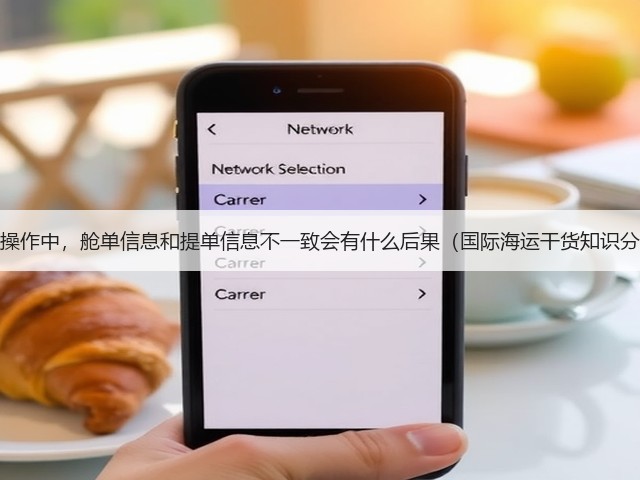 海运操作中,舱单信息和提单信息不一致会有什么后果(国际海运干货知识分享)(图3) 海运操作中,舱单信息和提单信息不一致会有什么后果(国际海运干货知识分享)(图3)