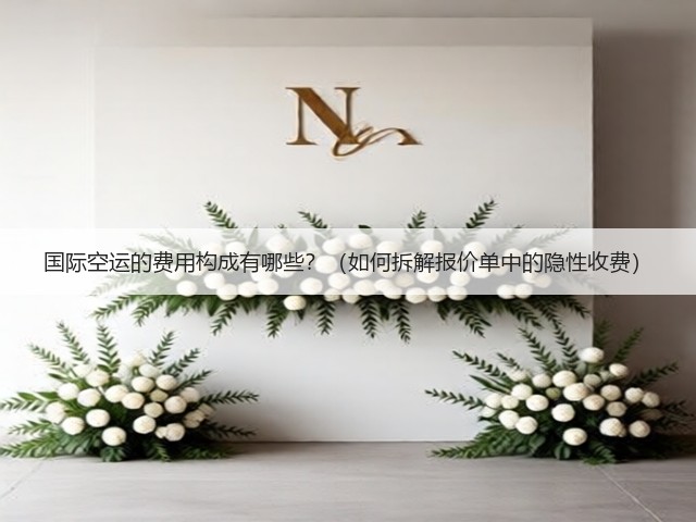 国际空运的费用构成有哪些?(如何拆解报价单中的隐性收费)(图3) 国际空运的费用构成有哪些?(如何拆解报价单中的隐性收费)(图3)