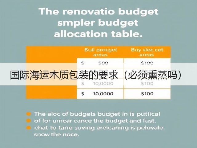 国际海运木质包装的要求(必须熏蒸吗)(图1) 国际海运木质包装的要求(必须熏蒸吗)(图1)