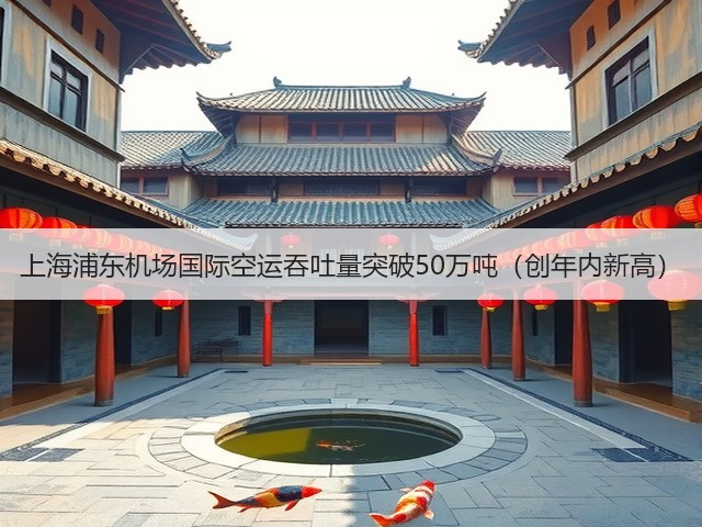 上海浦东机场国际空运吞吐量突破50万吨（创年内新高）(图3)