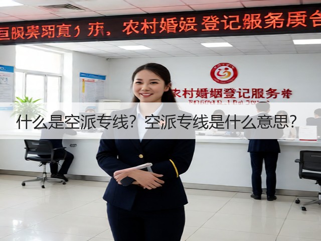 什么是空派专线?空派专线是什么意思?(图1) 什么是空派专线?空派专线是什么意思?(图1)