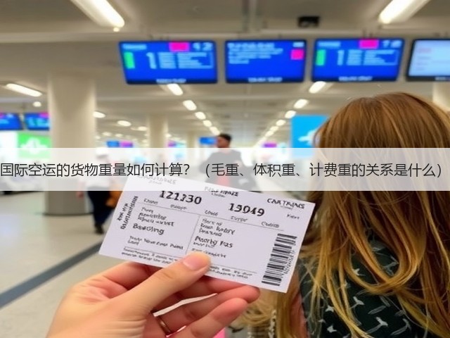 国际空运的货物重量如何计算?(毛重、体积重、计费重的关系是什么)(图1) 国际空运的货物重量如何计算?(毛重、体积重、计费重的关系是什么)(图1)