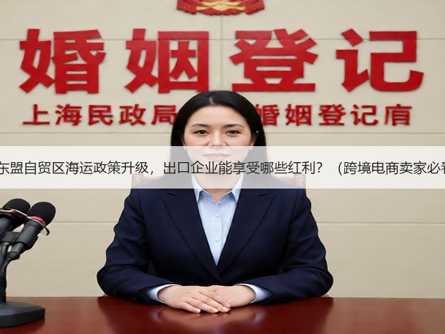 中国-东盟自贸区海运政策升级，出口企业能享受哪些红利？（跨境电商卖家必看篇）(图1)
