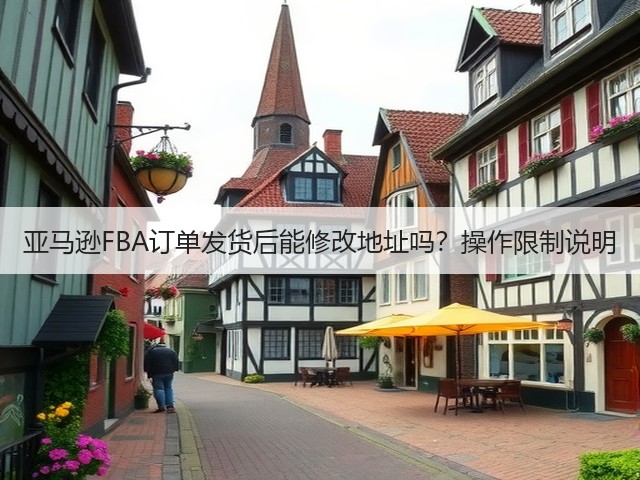 亚马逊FBA订单发货后能修改地址吗？操作限制说明(图2)