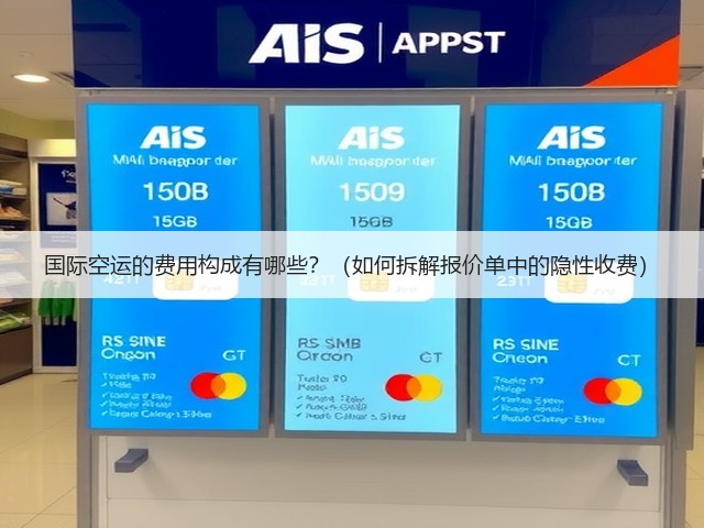 国际空运的费用构成有哪些?(如何拆解报价单中的隐性收费)(图1) 国际空运的费用构成有哪些?(如何拆解报价单中的隐性收费)(图1)