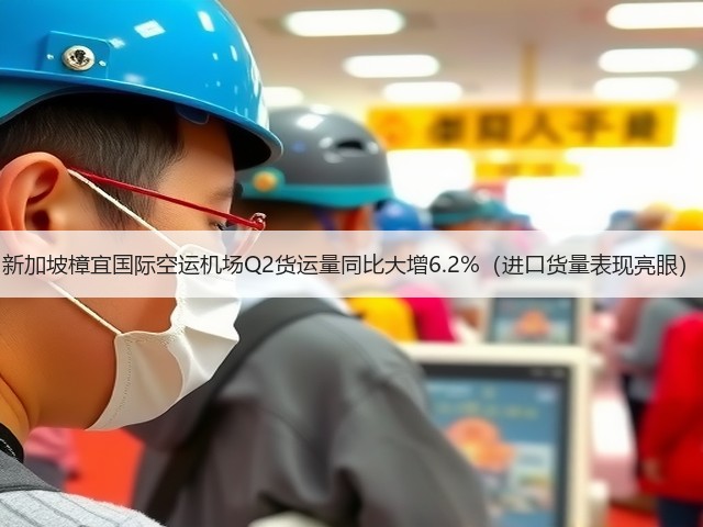 新加坡樟宜国际空运机场Q2货运量同比大增6.2%（进口货量表现亮眼）(图3)