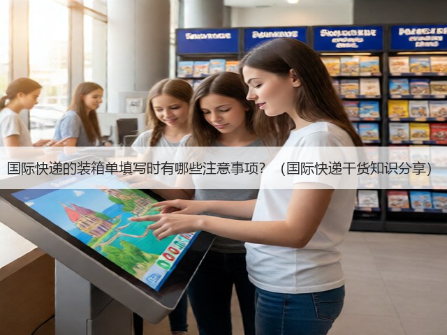国际快递的装箱单填写时有哪些注意事项?(国际快递干货知识分享)(图3) 国际快递的装箱单填写时有哪些注意事项?(国际快递干货知识分享)(图3)