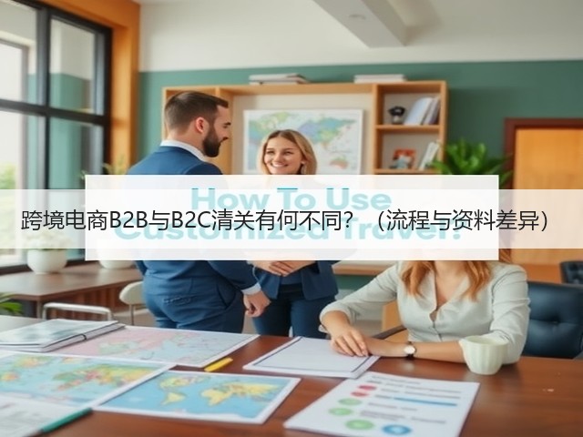 跨境电商B2B与B2C清关有何不同？（流程与资料差异）(图2)