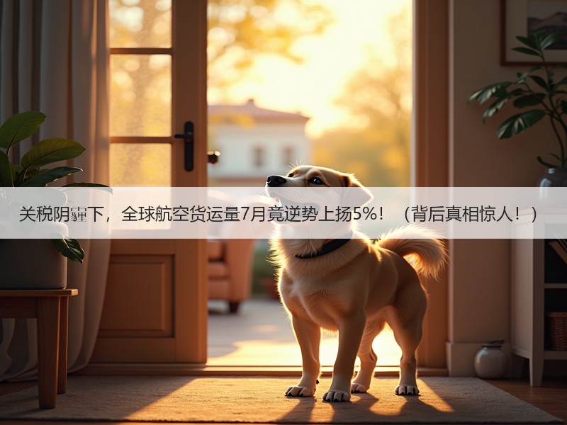 关税阴霾下，全球航空货运量7月竟逆势上扬5%！（背后真相惊人！）