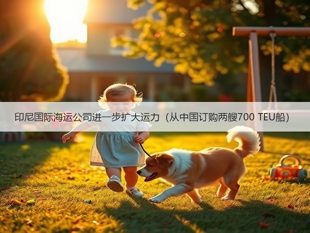 印尼国际海运公司进一步扩大运力（从中国订购两艘700 TEU船）(图2)