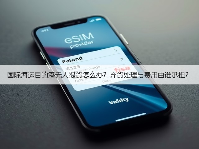 国际海运目的港无人提货怎么办？弃货处理与费用由谁承担？(图1)